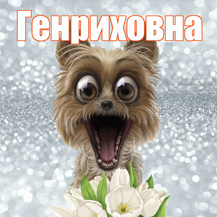 Генриховна! С добрым утром! Красивая открытка Генриховне!