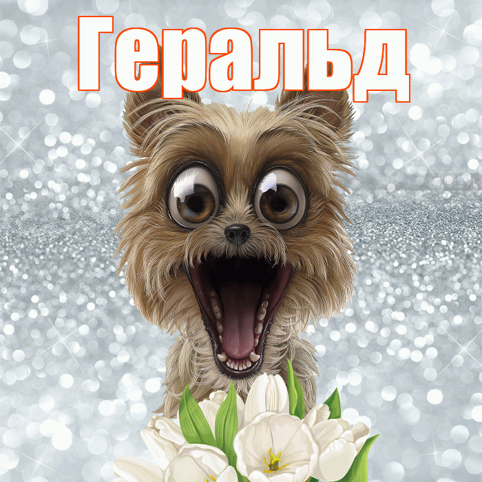 Геральд! С добрым утром! Красивая открытка Геральду!
