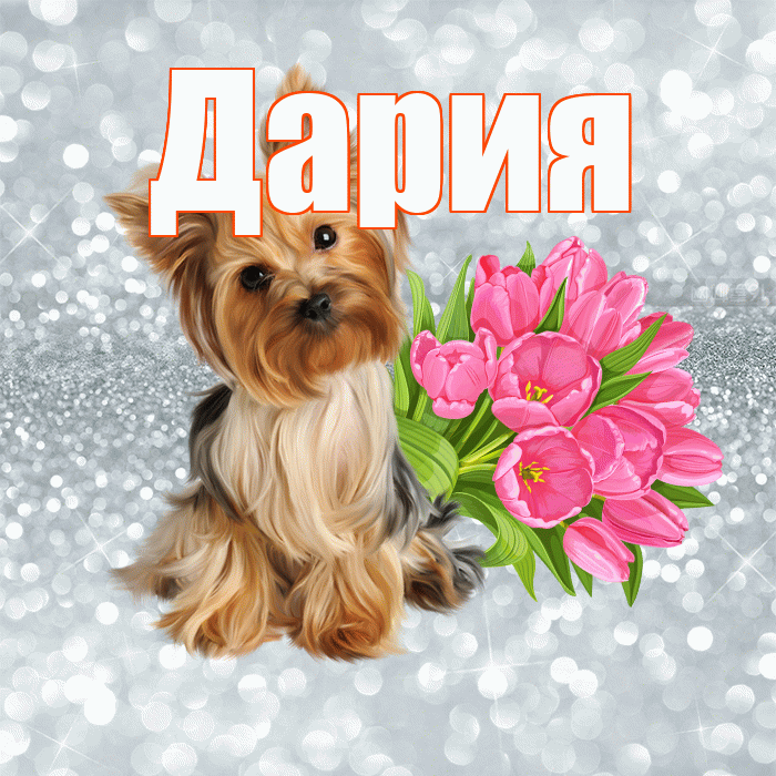 Дария! С добрым утром! Красивая открытка Дарии!