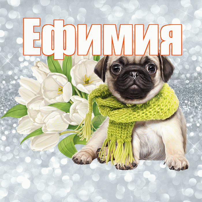 Ефимия! С добрым утром! Красивая открытка Ефимиевне!