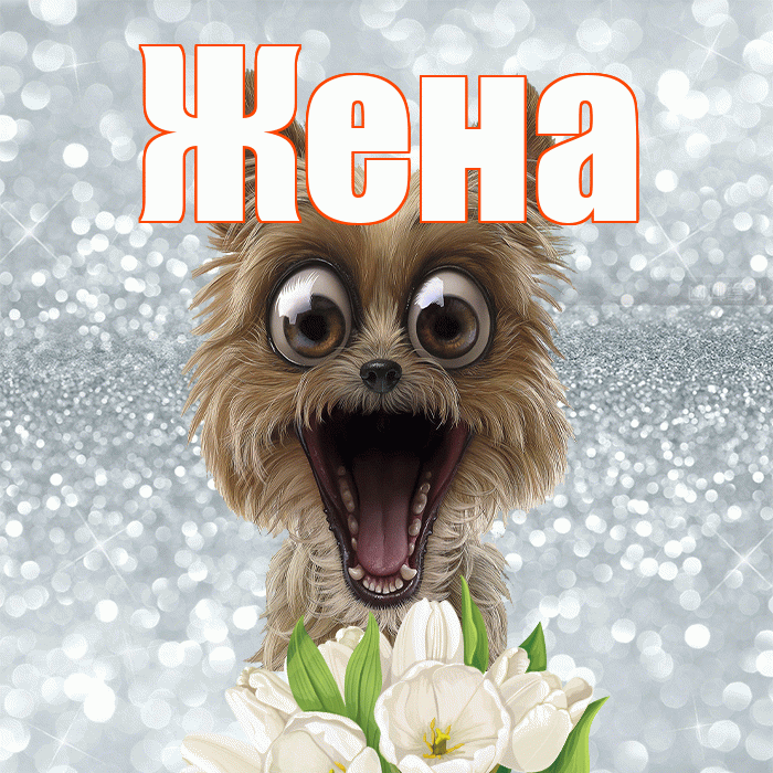 Жена! С добрым утром! Красивая открытка Жене!