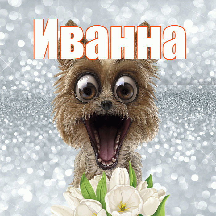 Иванна! С добрым утром! Красивая открытка Иванне!