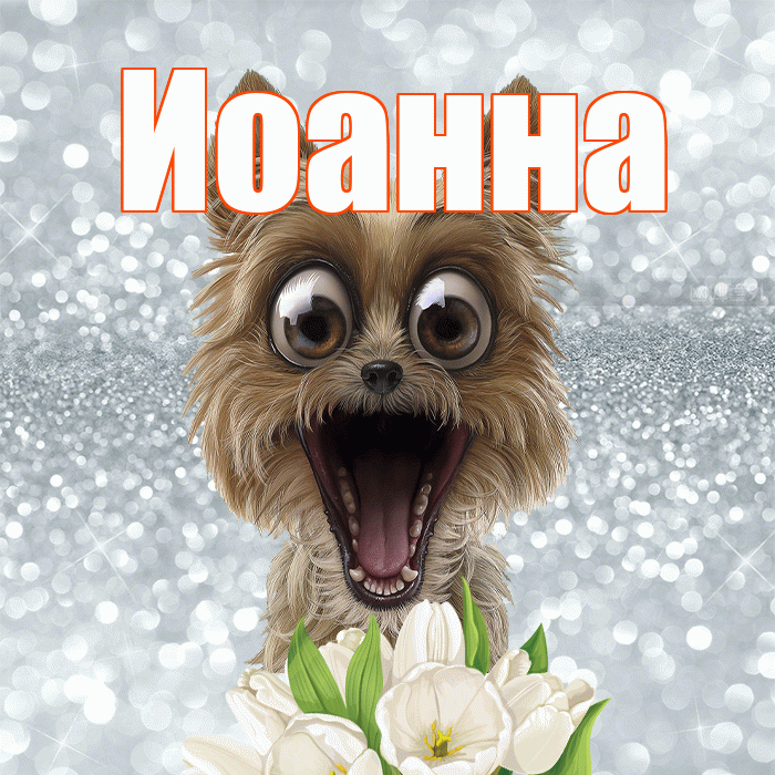 Иоанна! С добрым утром! Красивая открытка Иоанновне!