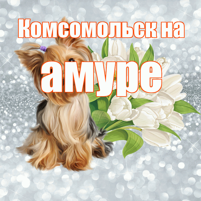 Комсомольск на амуре! С добрым утром! Красивая открытка !