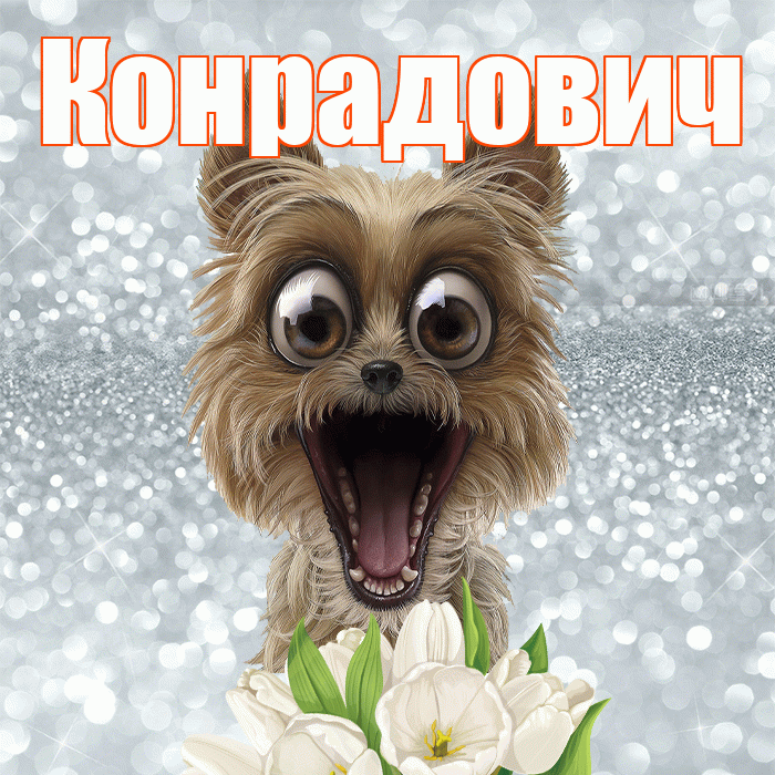 Конрадович! С добрым утром! Красивая открытка Конрадовичу!