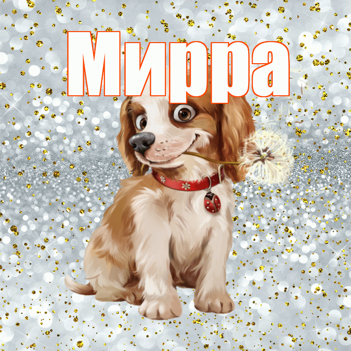 Мирра! С добрым утром! Красивая открытка Мирре!