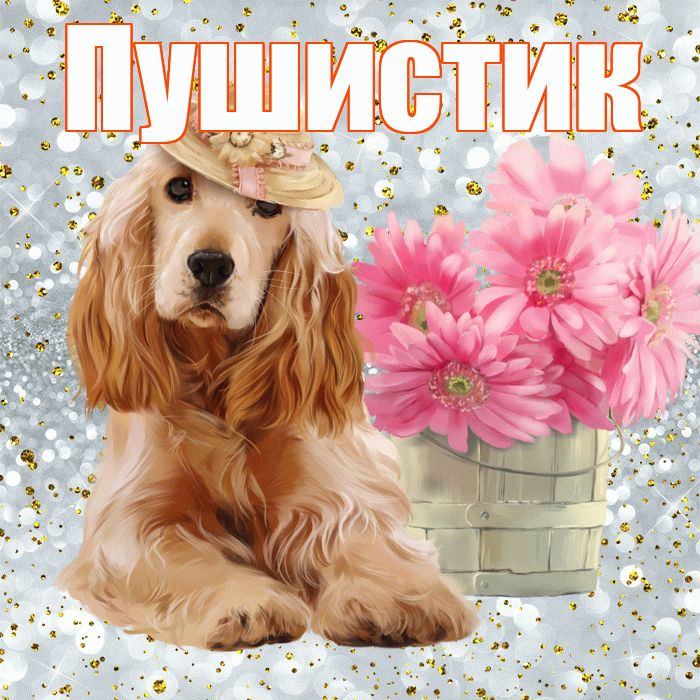 Пушистик! С добрым утром! Красивая открытка Пушистику!