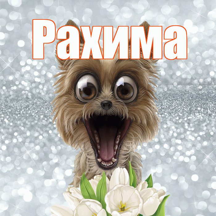 Рахима! С добрым утром! Красивая открытка Рахиме!