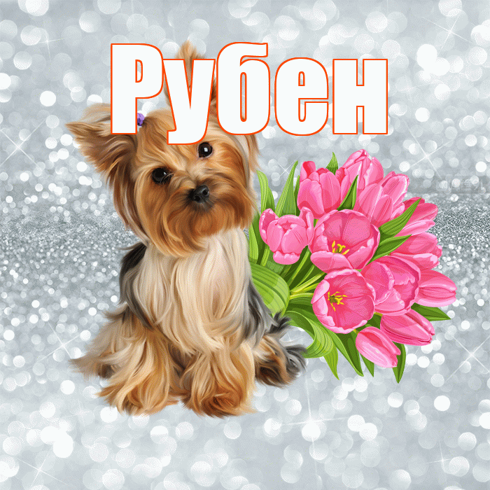 Рубен! С добрым утром! Красивая открытка Рубену!