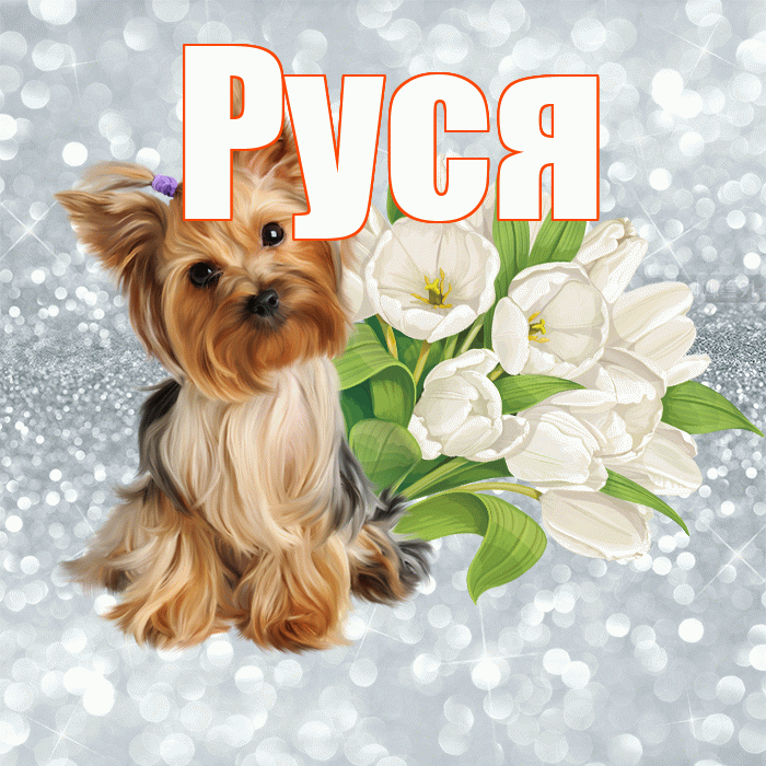 Руся! С добрым утром! Красивая открытка !