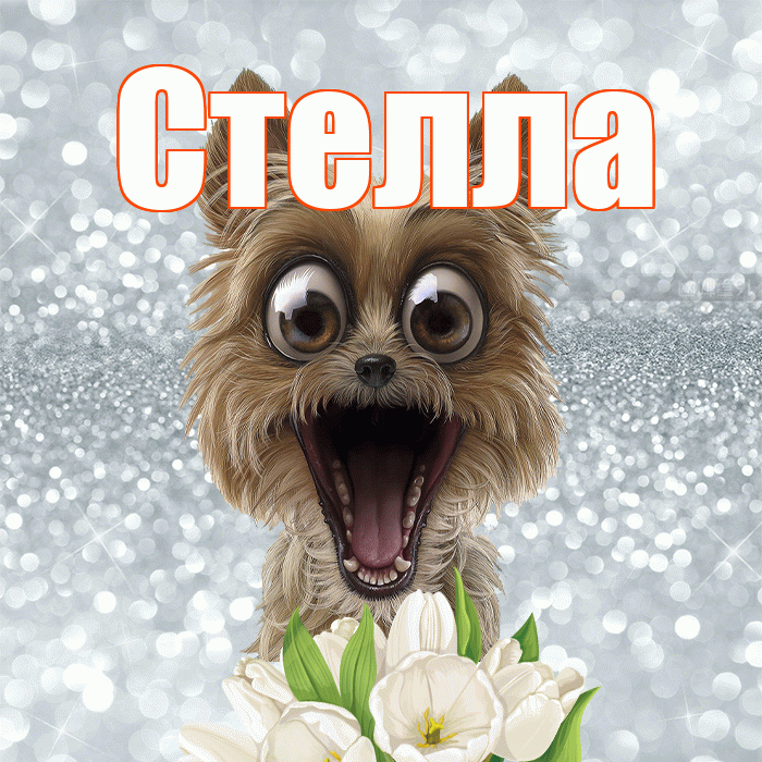 Стелла! С добрым утром! Красивая открытка Стелле!