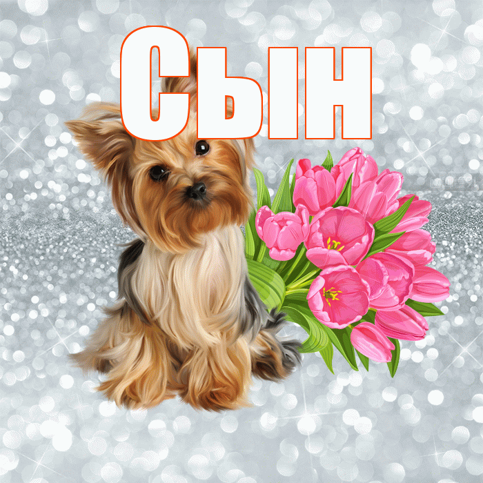 Сын! С добрым утром! Красивая открытка Сыну!