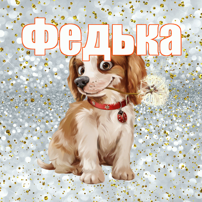 Федька! С добрым утром! Красивая открытка !