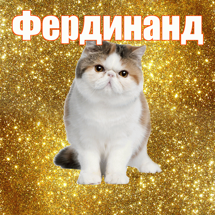 Фердинанд! С добрым утром! Красивая открытка Фердинанду!