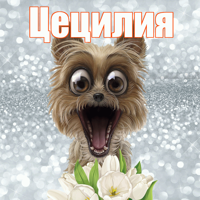 Цецилия! С добрым утром! Красивая открытка Цецилии!