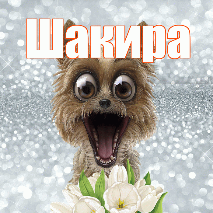 Шакира! С добрым утром! Красивая открытка Шакиру!