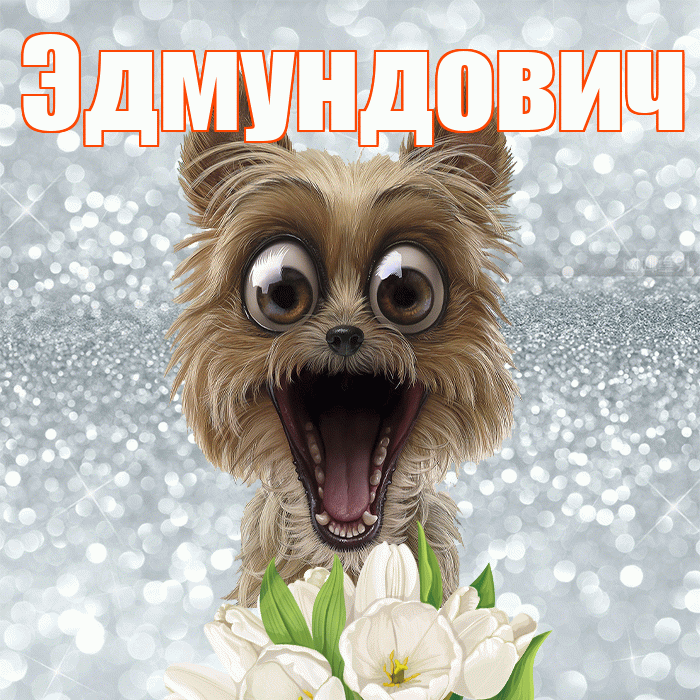 Эдмундович! С добрым утром! Красивая открытка Эдмундовичу!