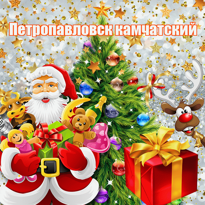 Петропавловск камчатский! С наступающим новым годом! Красивая открытка Петропавловску!