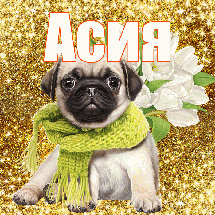 Асия! С первым воскресеньем весны! Красивая открытка Асие!