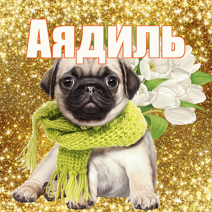 Аядиль! С первым воскресеньем весны! Красивая открытка Аядилю!