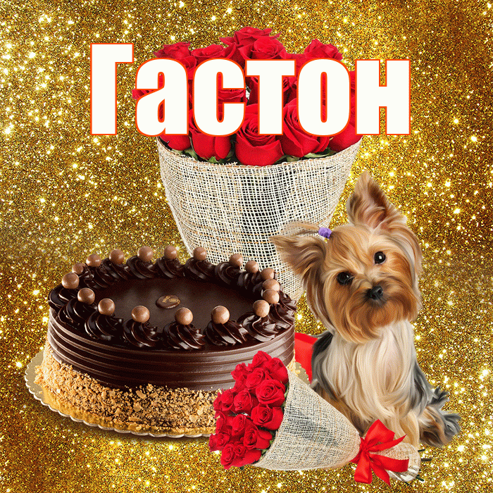 Гастон! С первым воскресеньем весны! Красивая открытка Гастону!