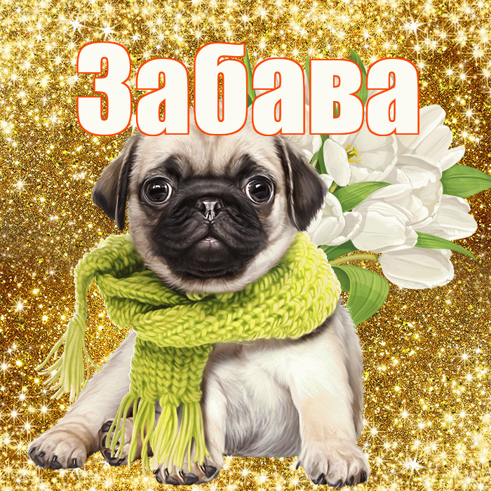 Забава! С первым воскресеньем весны! Красивая открытка Забаве!