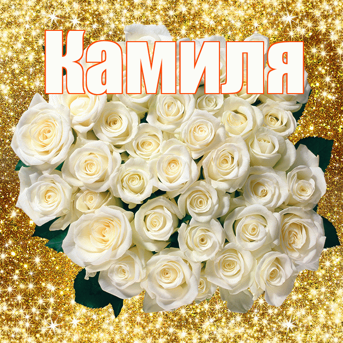 Камиля! С первым воскресеньем весны! Красивая открытка Камиле!