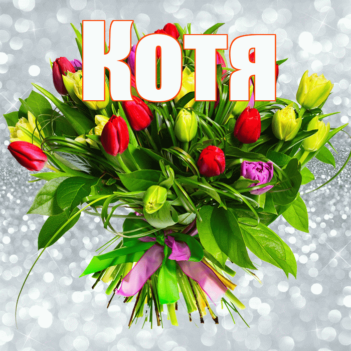 Котя! С первым воскресеньем весны! Красивая открытка Коте!