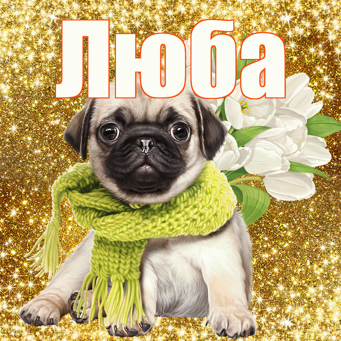 Люба! С первым воскресеньем весны! Красивая открытка Любе!