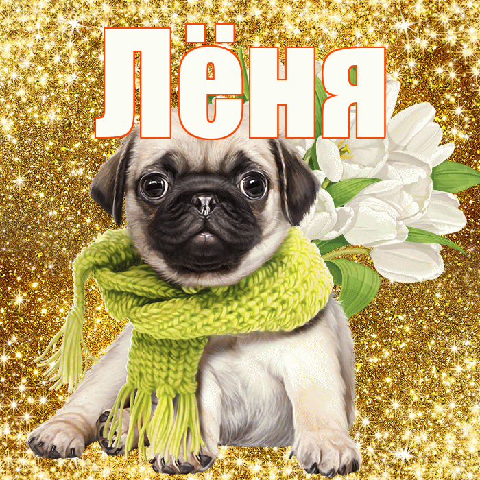 Лёня! С первым воскресеньем весны! Красивая открытка !