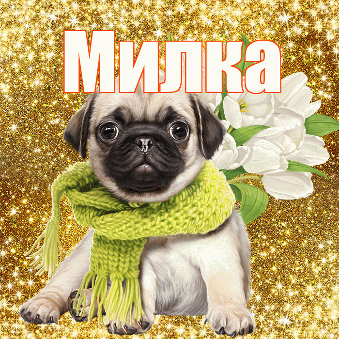 Милка! С первым воскресеньем весны! Красивая открытка !
