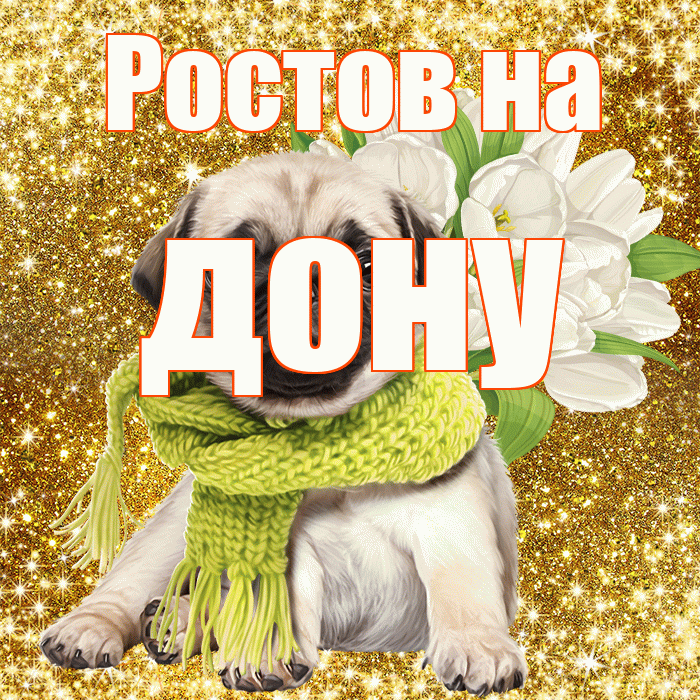 Ростов на дону! С первым воскресеньем весны! Красивая открытка !