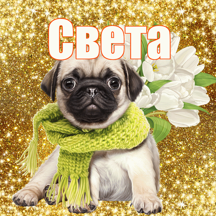 Света! С первым воскресеньем весны! Красивая открытка Свету!