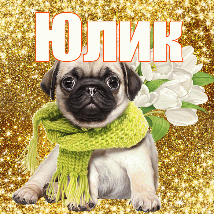 Юлик! С первым воскресеньем весны! Красивая открытка !