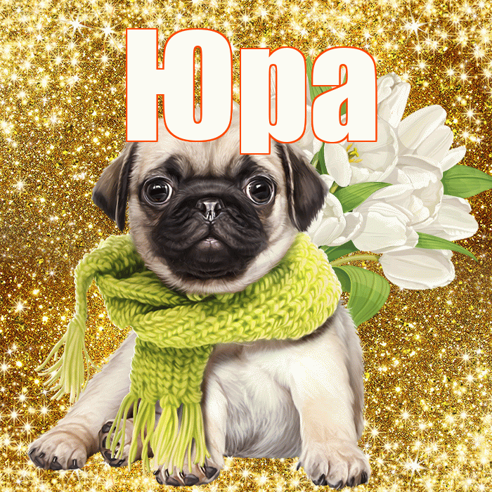 Юра! С первым воскресеньем весны! Красивая открытка Юру!