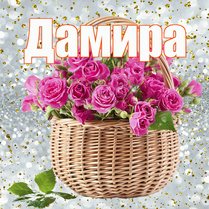 Дамира! С первым днем весны! Красивая открытка Дамире!