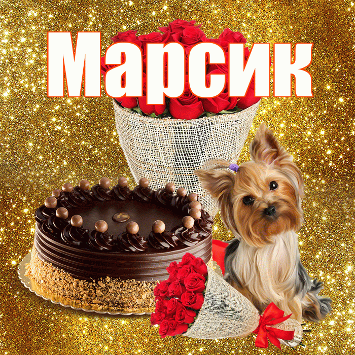 Марсик! С первым днем весны! Красивая открытка !