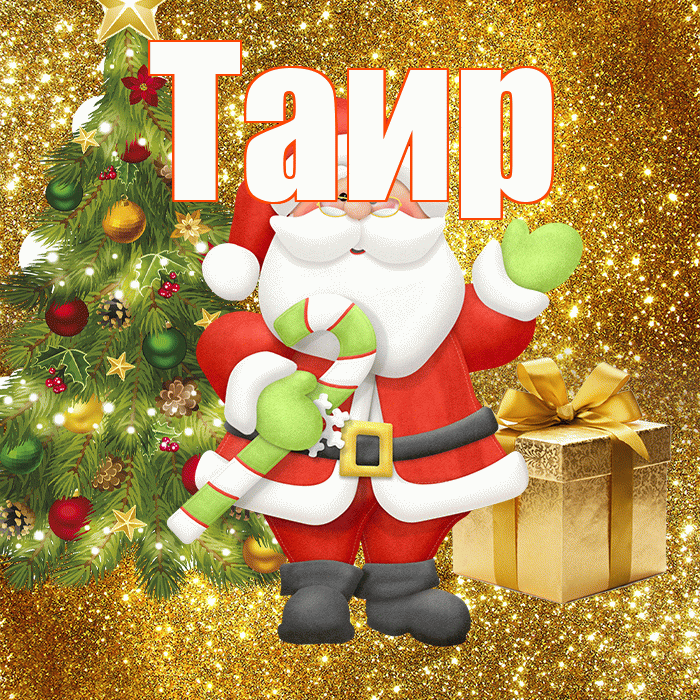Таир! С первым днем зимы! Красивая открытка Таиру!