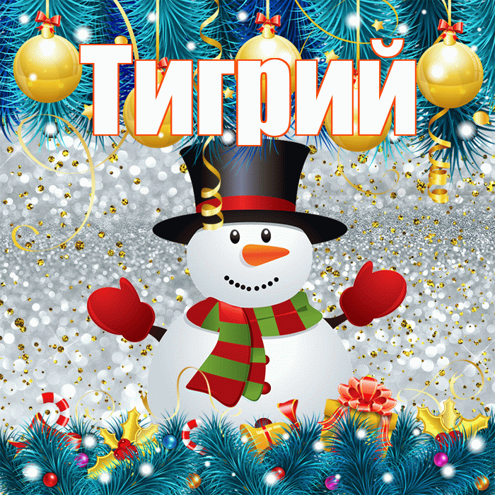 Тигрий! С первым днем зимы! Красивая открытка Тигрии!