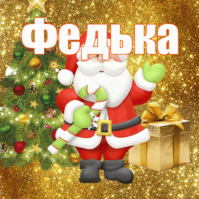 Федька! С первым днем зимы! Красивая открытка !