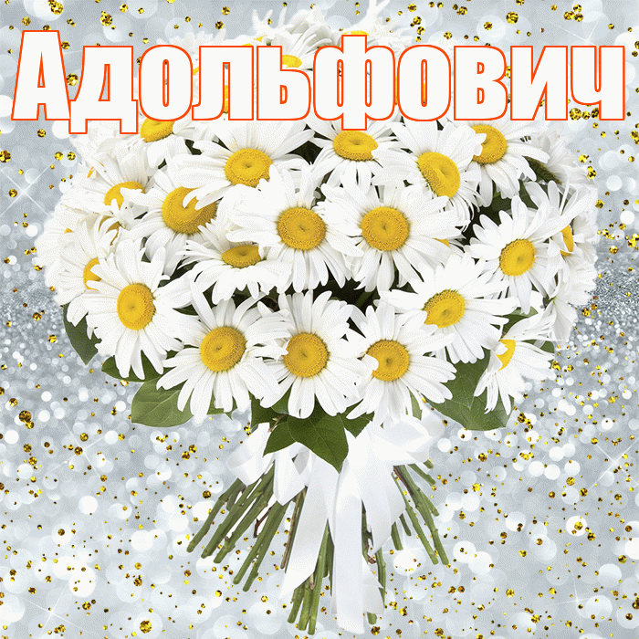 Адольфович! С прошедшим днем рождения! Красивая открытка Адольфовичу!