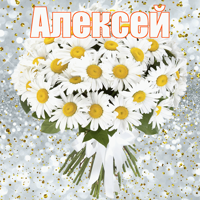 Алексей! С прошедшим днем рождения! Красивая открытка Алексею!