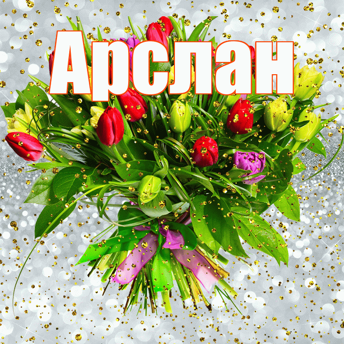 Арслан! С прошедшим днем рождения! Красивая открытка Арслану!
