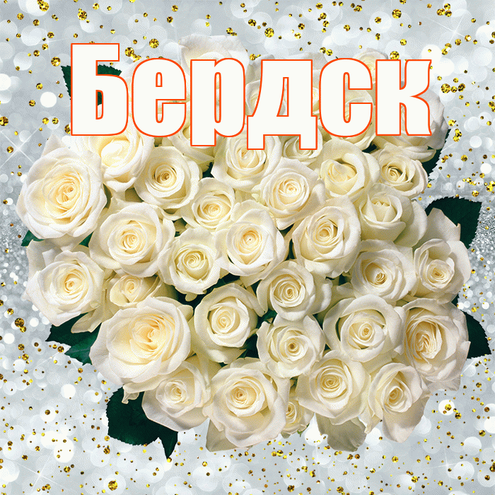 Бердск! С прошедшим днем рождения! Красивая открытка Бердску!