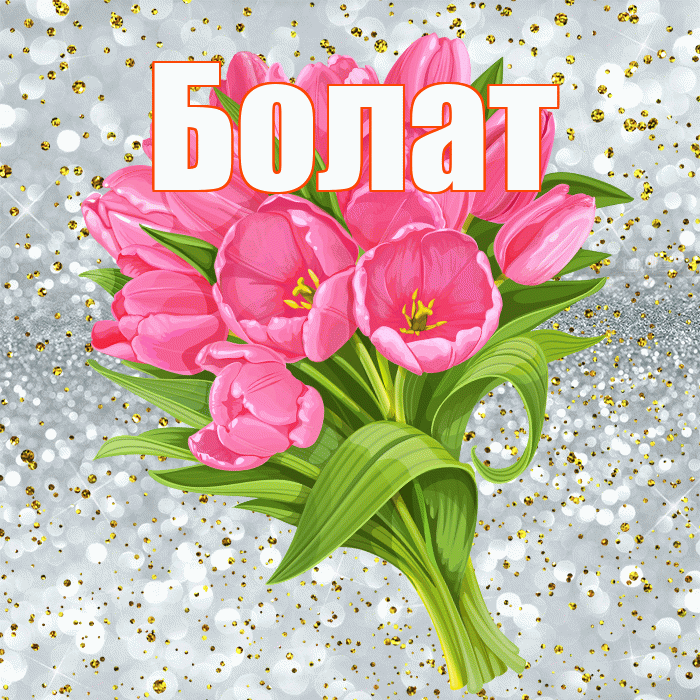 Болат! С прошедшим днем рождения! Красивая открытка Болату!