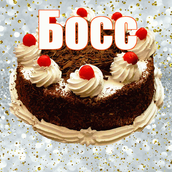 Босс! С прошедшим днем рождения! Красивая открытка Боссу!