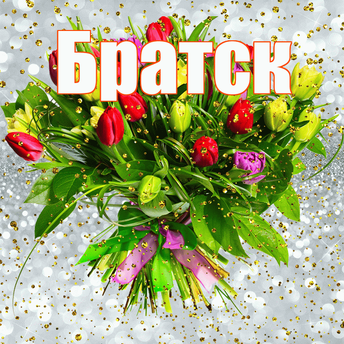 Братск! С прошедшим днем рождения! Красивая открытка Братску!