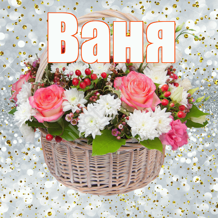 Ваня! С прошедшим днем рождения! Красивая открытка Ване!