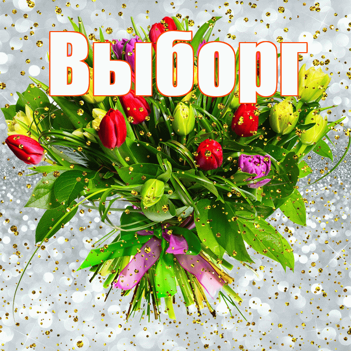 Выборг! С прошедшим днем рождения! Красивая открытка Выборгу!
