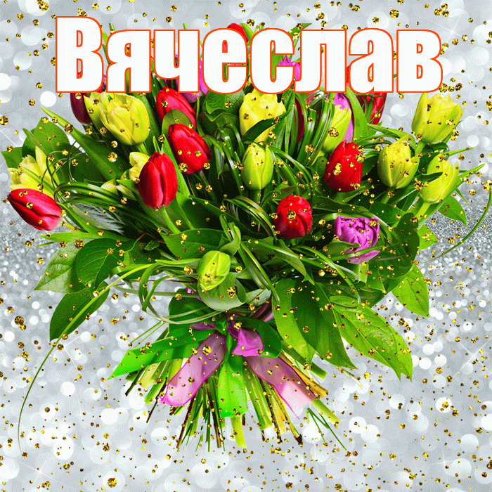 Вячеслав! С прошедшим днем рождения! Красивая открытка Вячеславу!